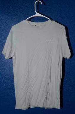 Scalpers FADED EFFECT PRINT T-SHIRT  - LIGHT WATER / M